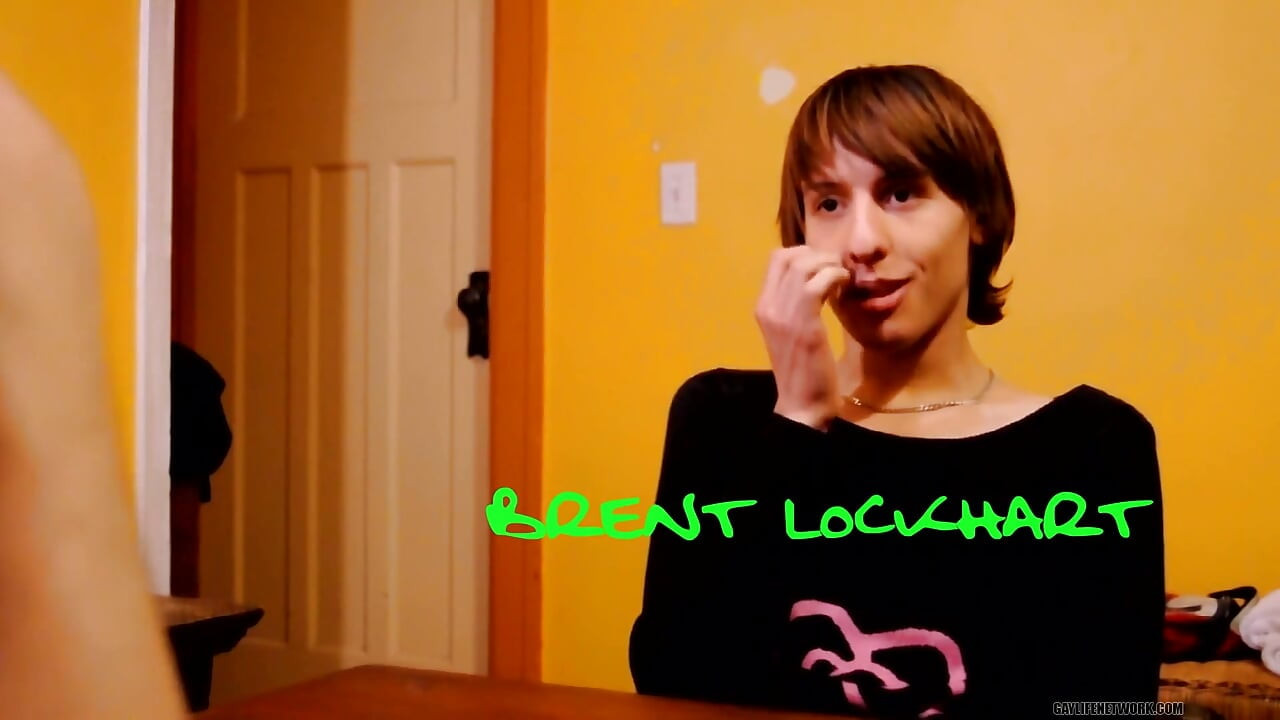 Entrevistando a Brent en el set