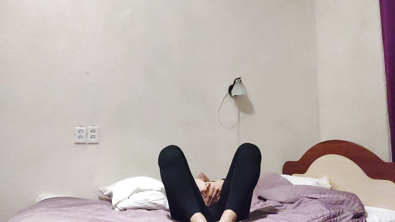 Masturbation in wetsuit, solo