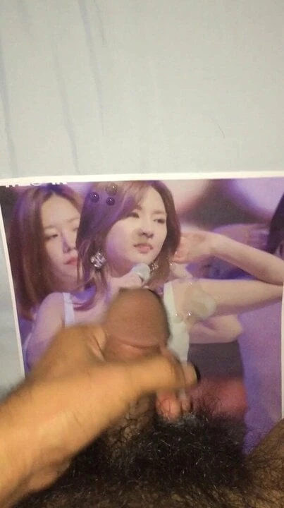 Apink Cum On Hayoung's Armpits  in this white dress so good