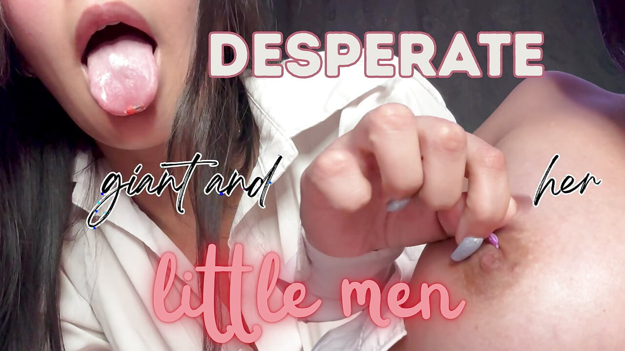Desperate Giant e seus homenzinhos