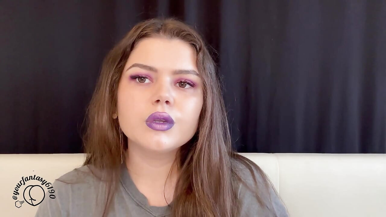 Purple Smoke Seduction: Close-up Vaping & Smoking