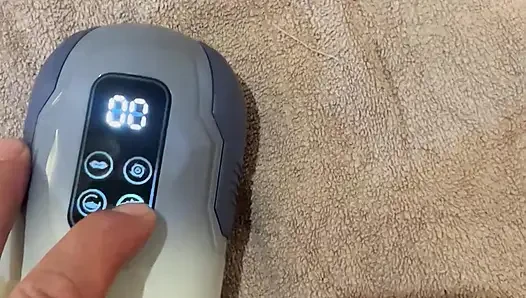 Male masturbating