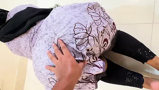 Unexpected Dirty Sex with Arabian Beauty Big Ass & Huge Boobs Maid While She Cleans - Cum Unlimited