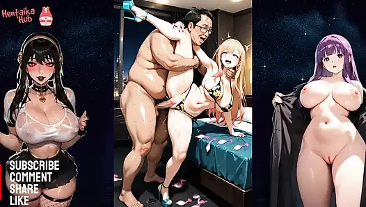 Hentai 2D and 3D Teen Bitches Love Sucking Dick and Fucking Anal