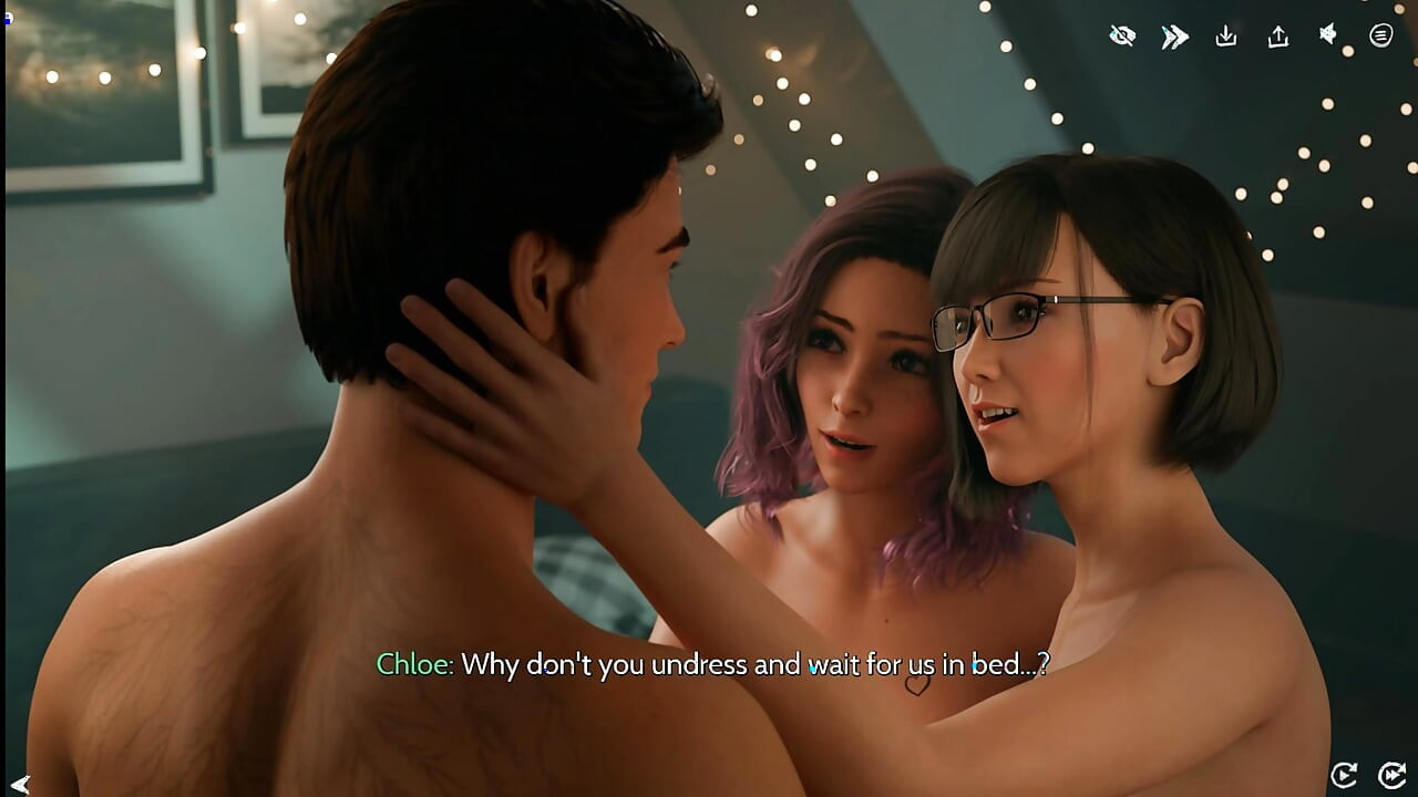 Mulheres frescas # 2 - Chloe e Julia transformam uma garrafa de vinho em sexo a três