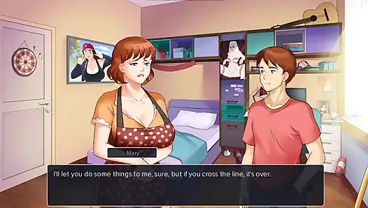 Brother's Wife Gave Me a Hot Handjob in the Bedroom