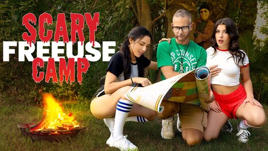 Bezwstydny doradca obozowy wolne wykorzystuje swoich upartych campers Gal i Selena - FreeUse Fantasy
