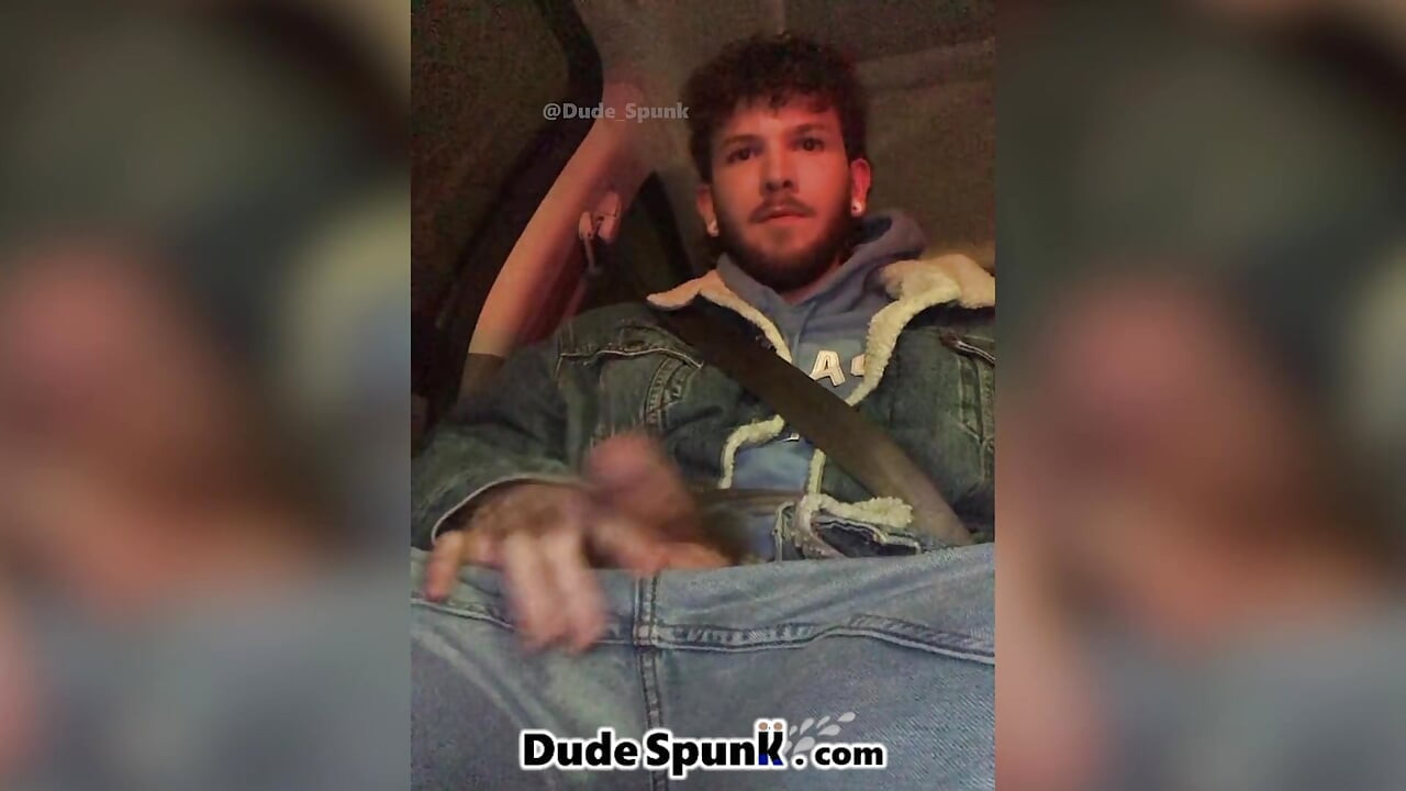 I Asked the Uber Driver to Let Me Jack off My Cock in His Car & He Gave Me a Handjob & I Cum Huge!