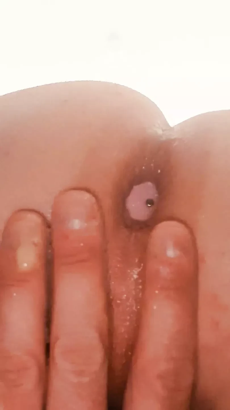 Solo time anal with my dildo