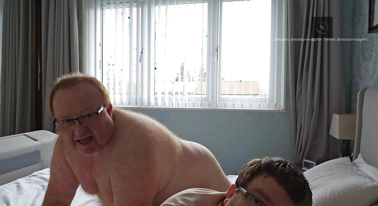 Daddy Fucks Boy on Bed