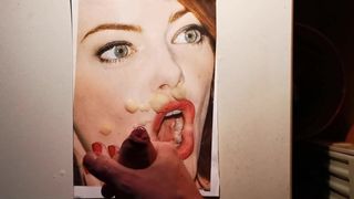 Emma Stone Cum Tribute