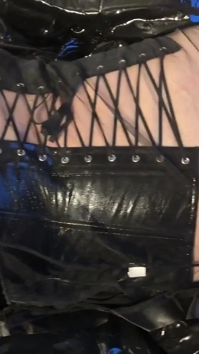 Epic moment from "Latex, Dildo, Heels and Feet - User Request"
