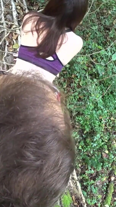 Full ver A ROMANTIC WALK THROUGH THE FOREST, WHERE A GUY CAUGHT US WHILE WE WERE FUCKING IN THE FOREST | Clip 1