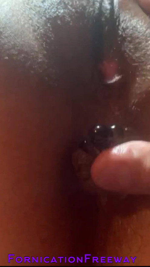 Licking and Fingering Her Fat Pussy and Butt Plug - FornicationFreeway