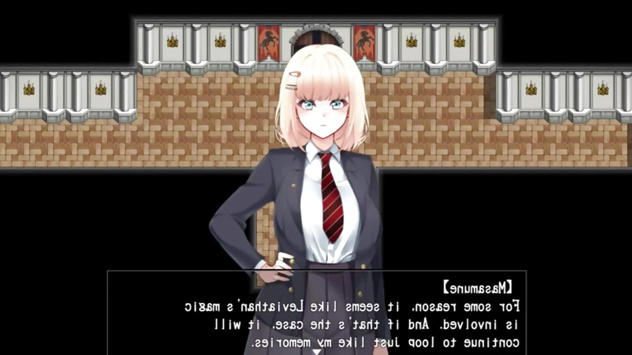 Amélie tombe encore et encore Une semaine sans fin à l'Académie de Magie jeu hentai danse sexuelle ahegao baise intense godemichet