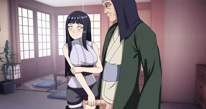 Kunoichi Trainer - Ninja Naruto Trainer - Part 77 - Hinata Handjob by Loveskysanx