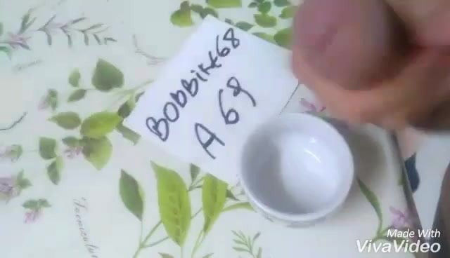 Cum in cup
