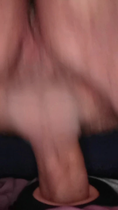 I fuck my dildo until I cum.tiny pulsations. delicious