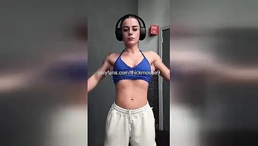 Casting and creampie for a little 18-year-old teen