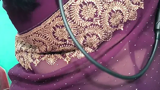 Gadis hot india dengan kain sprei ini lagi muasin pesonanya!
