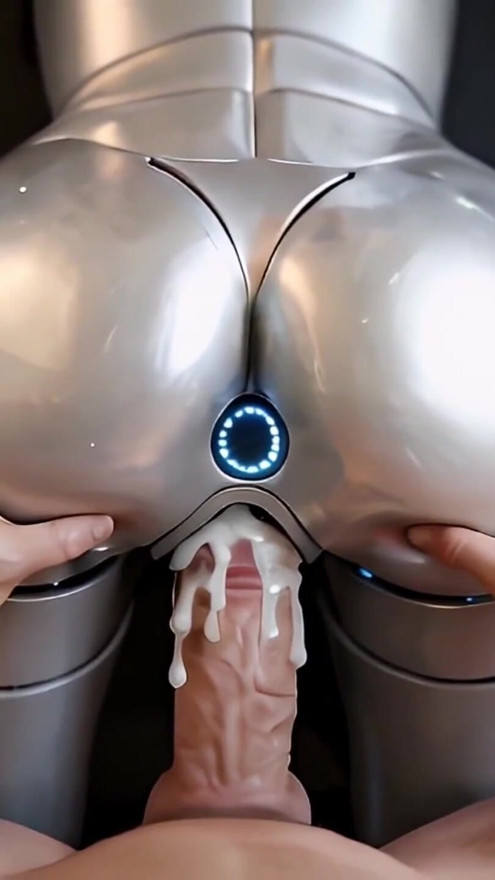 Most Advanced Sex Bot Gets Her Artificial Pussy Filled With Cum POV AI Porn | Clip 2