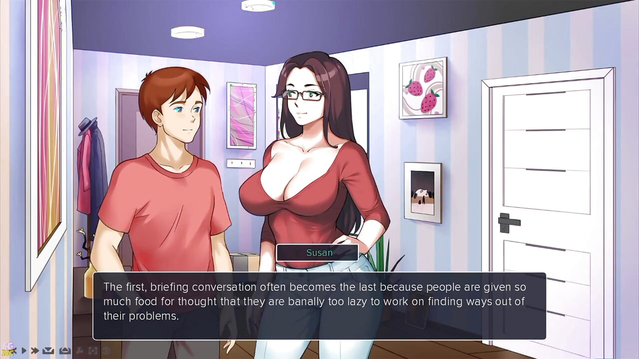 MILFs Plaza #17:ホットなルームメイトのアソコをマッサージ - Eroticgamesncによる