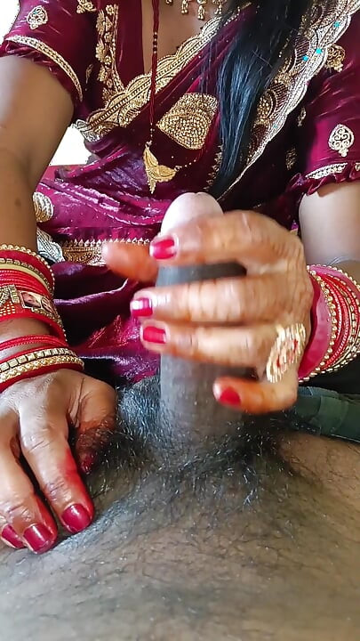 Hendjob di maine apne pati ko aur gadha ras nikali