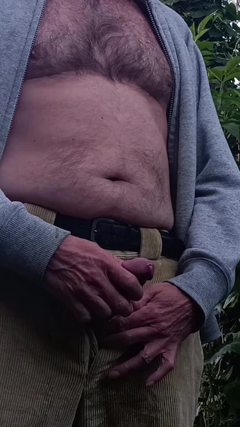 Pissing Pants, Wanking in the Woods Wearing Cords - Rockard Daddy