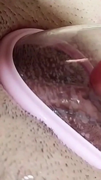 Key moment from "Selection of vacuum masturbation of the vagina"