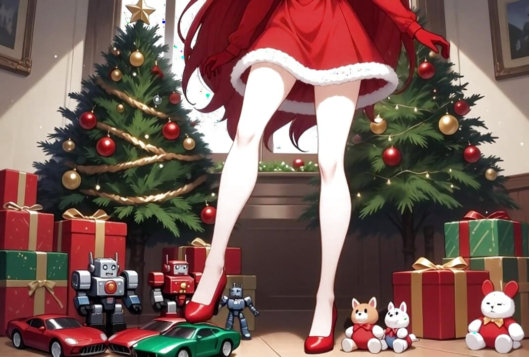 Holiday Fantasy Girls vs Christmas Toys