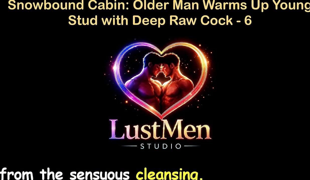 English Audio Gay Sex Story - Snowbound Cabin Older Man Warms up Young Stud with Deep Raw Cock - Part 6