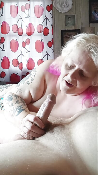 Showing off Her Sucking Skills Part 1