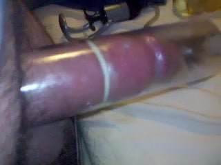 Pumping my small cock