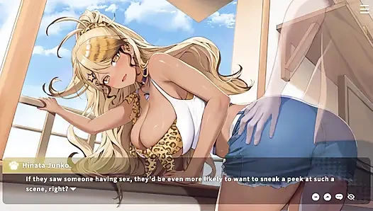 It's Junko's First Time And She Did it Doggystyle!