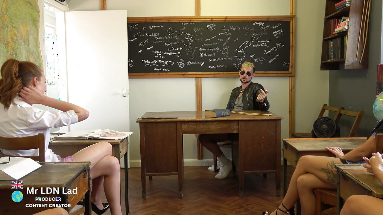 Four British Sluts Held Back After College TRAILER !