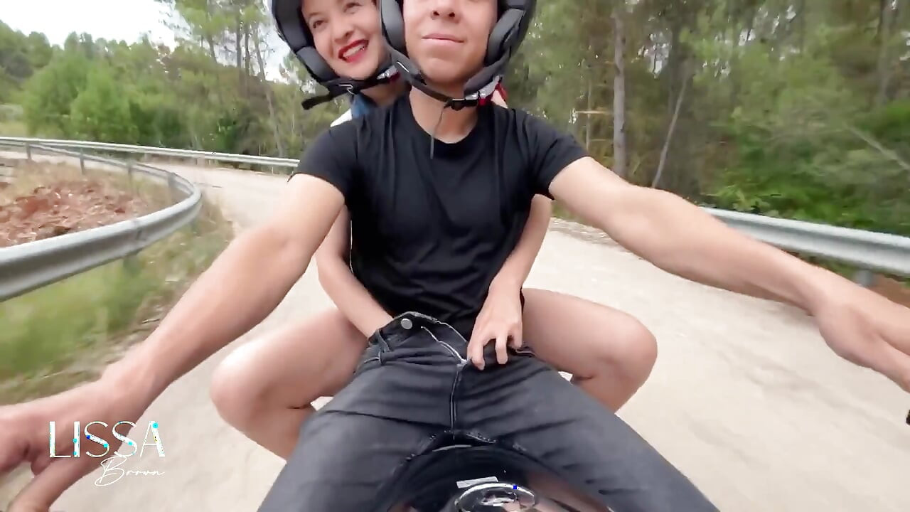 I Take Out My Stepbrother's Dick on the Motorcycle