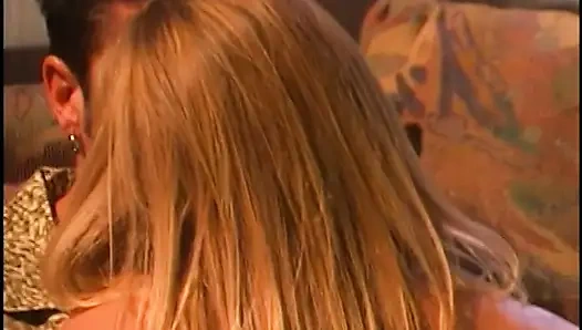 Blonde with Short Hair and Amazing Tits Get Her Pussy Licked and Fucked