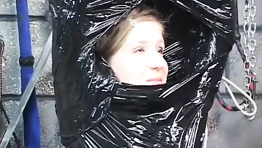 Fullbody tape covering and bondage