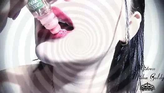 Meine rosa magischen lippen