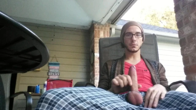 Just jacking it...outdoors