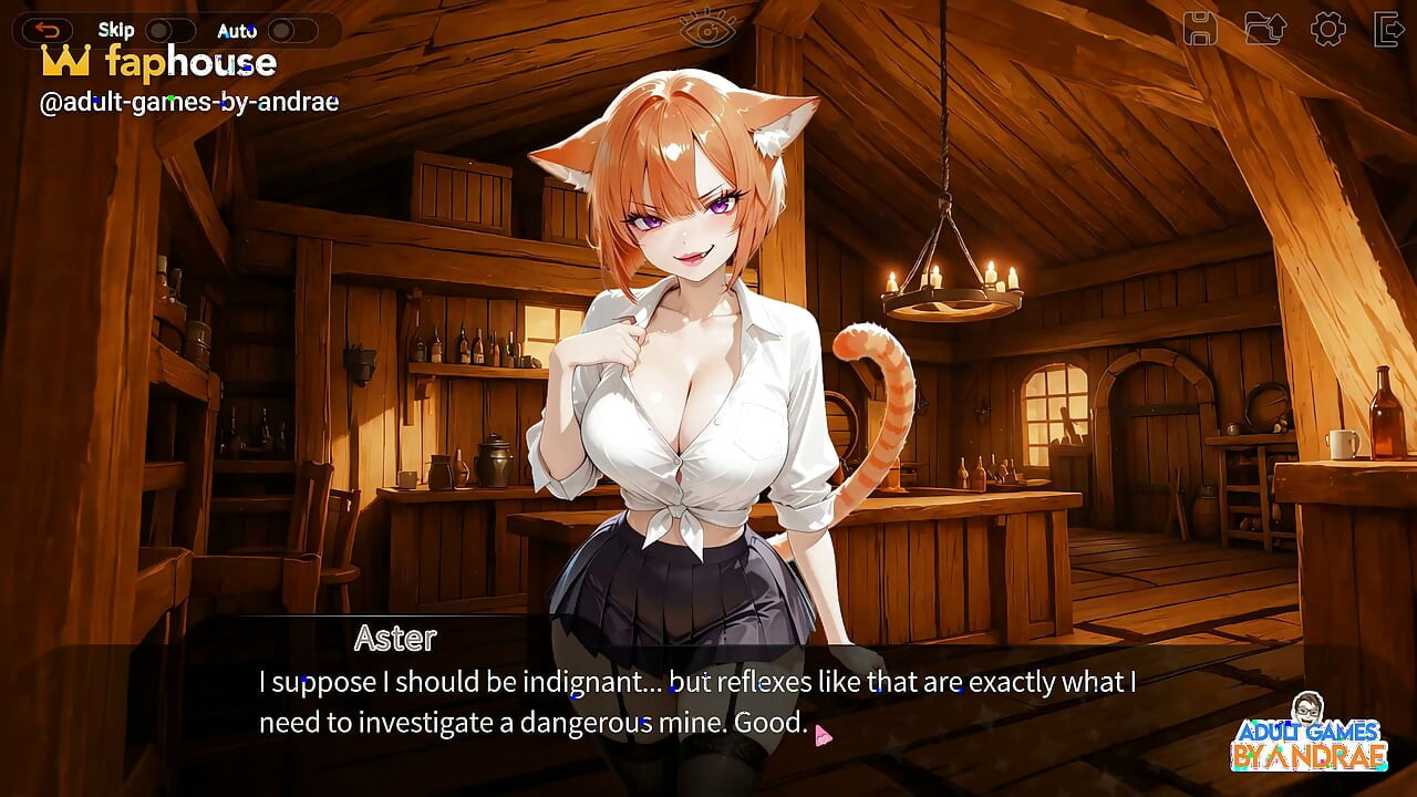 Minha Própria Neko Girl Harém Gameplay Parte 1 - Foda Anal Com Naga