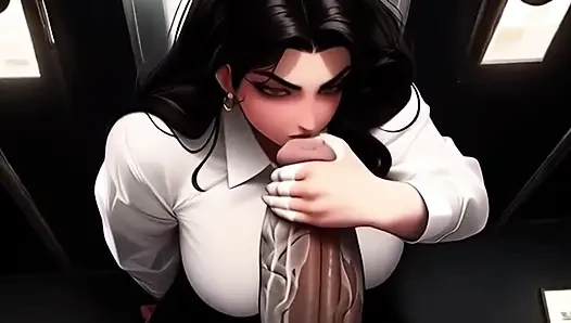 Spicy Toons: kereta bawah tanah 3