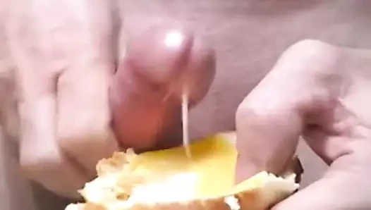 Sperm peynirli ekmek...