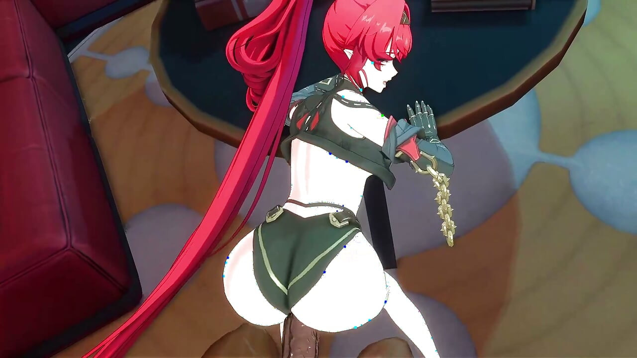 Wuthering Waves - Η Yinlin Γεμίζει Από Δύο Bbcs σε Σκληρό Τριάδα - 3D Hentai Animations