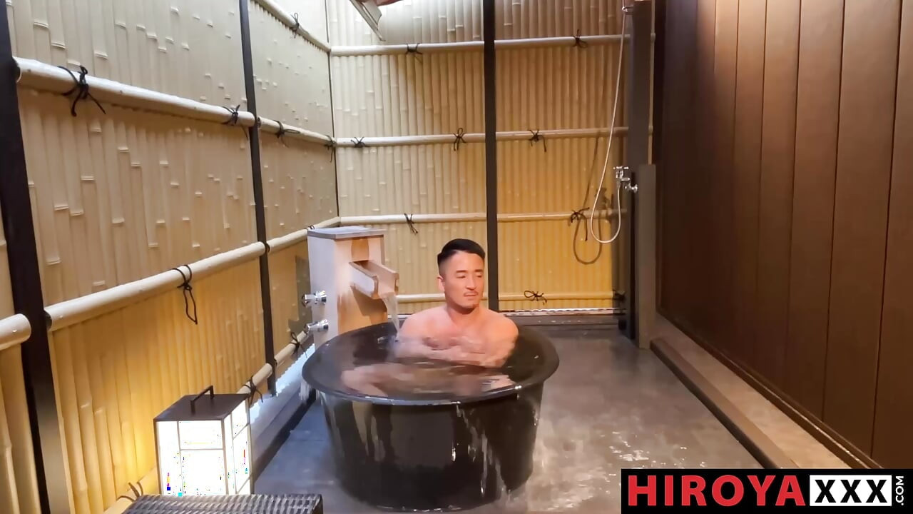Handsome Hiroya Visits Traditional Bathhouse For Hot Erotic Foreplay