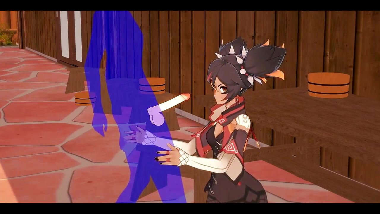 Genshin Impact हेंताई - Xinyan hardsex - जापानी एशियाई Manga anime फिल्म गेम पोर्न