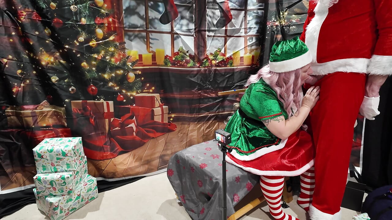 بابا نويل يعود إلى المنزل