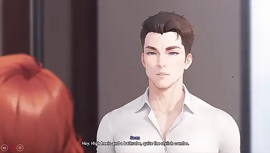 Animation MILF Gives the Newcomer Guy a Gentle, Passionate Hotel Welcome