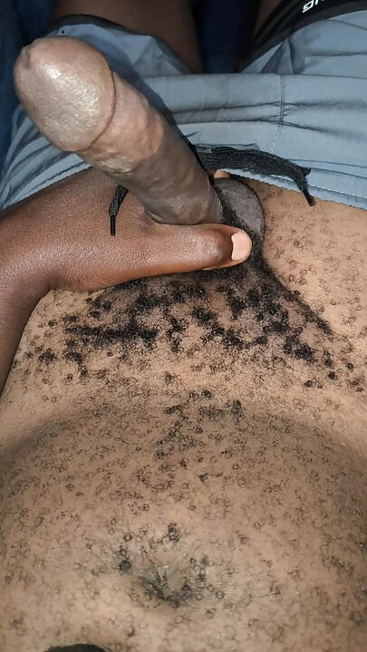 Late Night woke Up Feeling Horny And Started Teasing With M Hard Dick