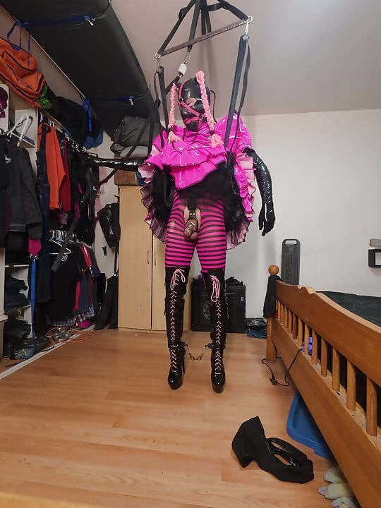 Sissy Maids Strap Self Bondage